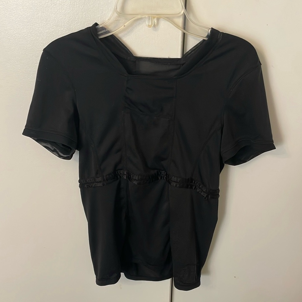 Lululemon Athletica Interval Black Workout Training Top